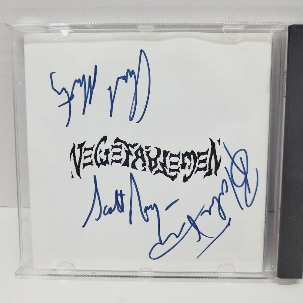 Rare Vegetablemen Signed CD Ripe Records 1996 For the World Produce Publishing